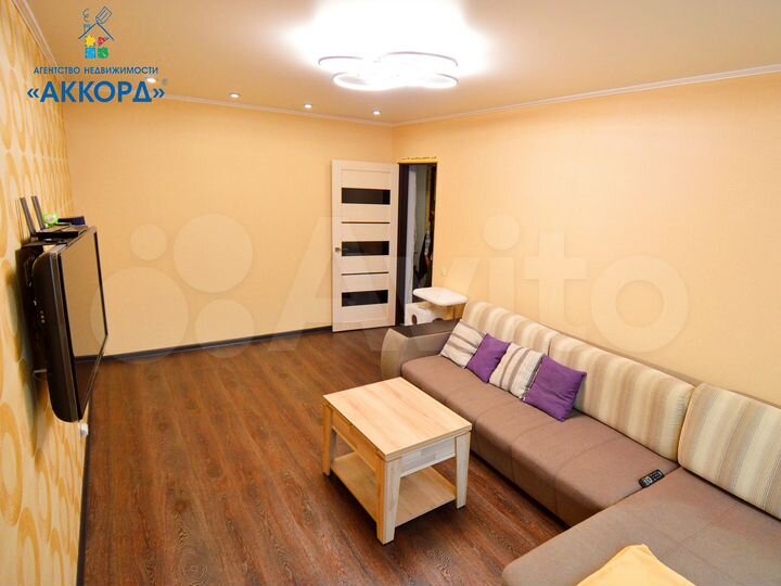 3-к. квартира, 86,6 м², 3/16 эт.