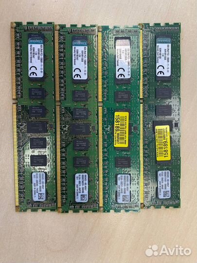 Оперативная память DDR3 8GB ECC (4шт комплект)
