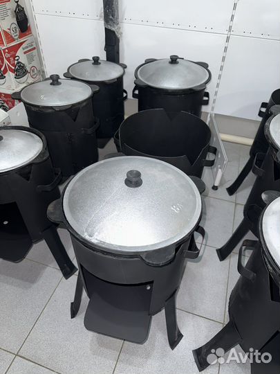 Чугунный казан на 8 литров