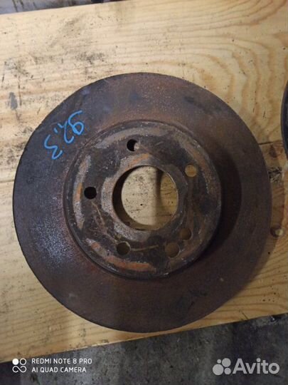 Диск тормозной передний Mercedes-Benz Slk-Class