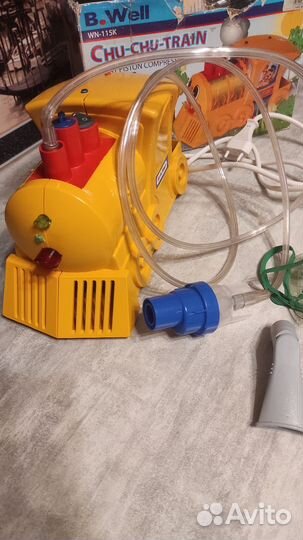 Ингалятор компрессорный паровозик