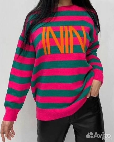 Свитер женский оверсайз