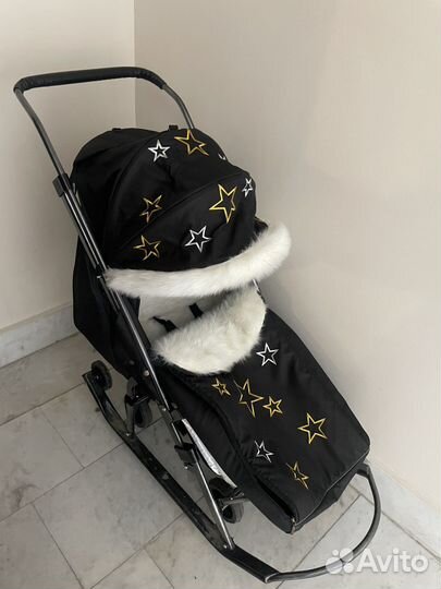 Коляска санки