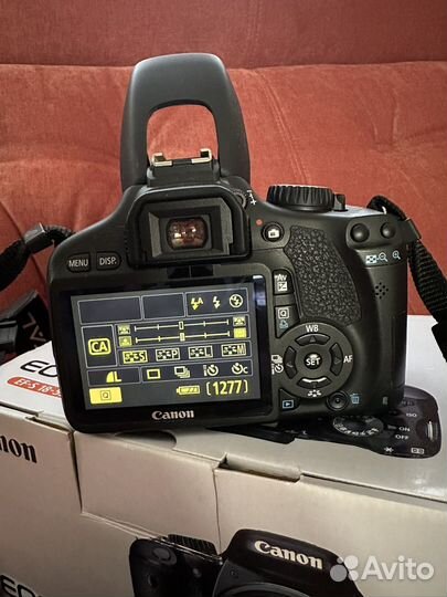 Зеркальный фотоаппарат canon eos 550d