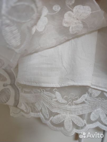 Белое платье на выпускной в садик 122