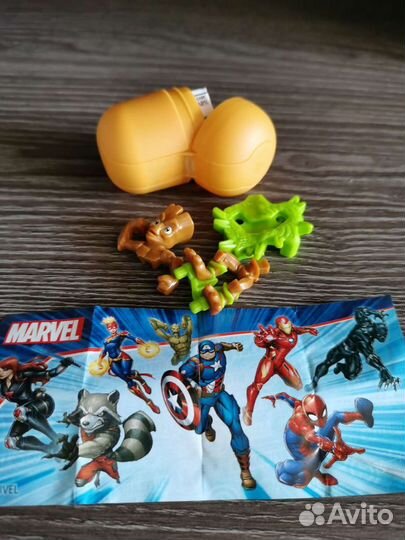 Киндер сюрприз Марвел 2022 год