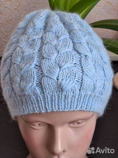 Шапка вязаная, ручная работа handmade