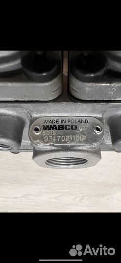 Кран защитный 4х контурный Wabco 9347021100