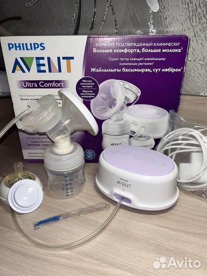 Молокоотсос avent электрический