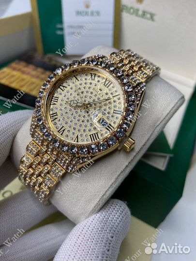 Часы Rolex pearlmaster с камнями