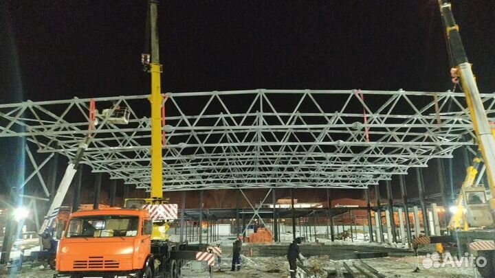Изготовление Металлоконструкций / ангары / склады