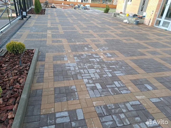 Укладка тротуарной плитки под ключ