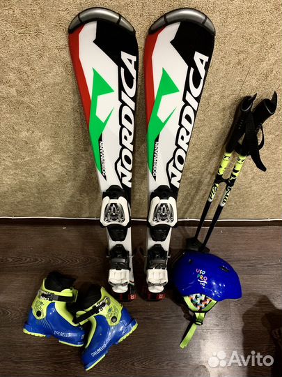 Детские Горные лыжи 100 комплект