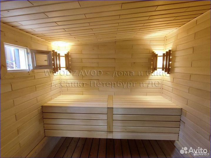 Баня 6х2,5 Скандинавия BY-1701