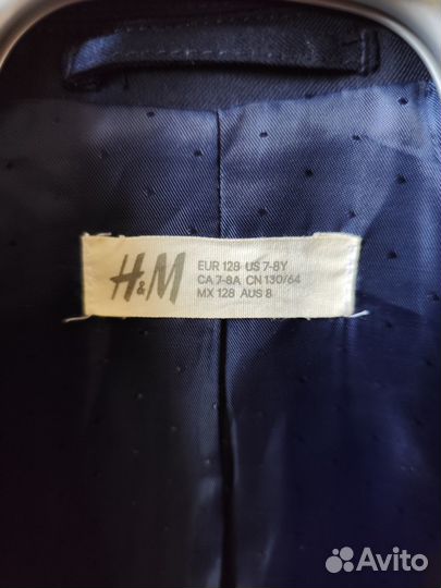 Школьный костюм для мальчика 128 H &M