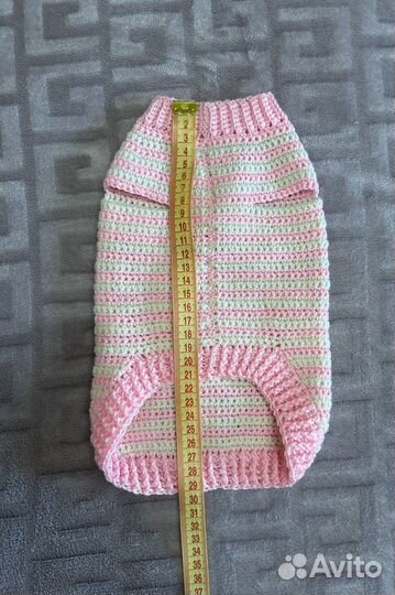 Свитер вязаный для собак мелких пород