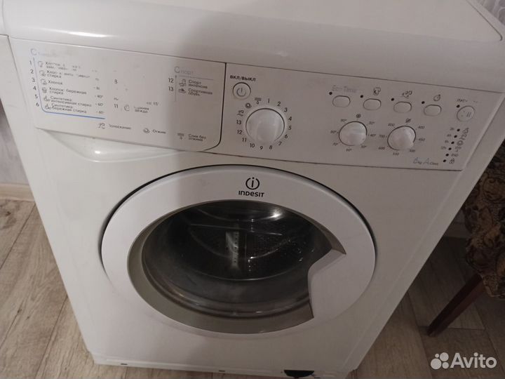 Стиральная машина indesit 6кг