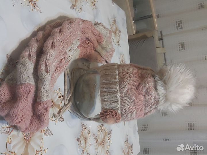 Шапка и снуд для девочки