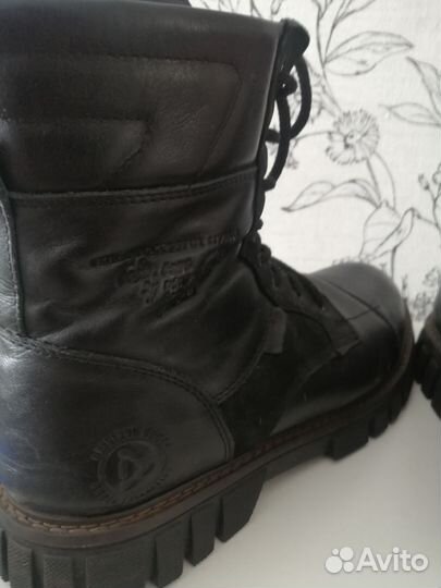 Ботинки зимние кожаные 44
