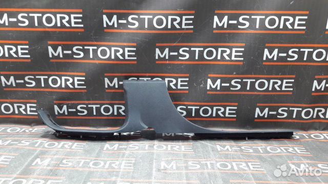 Накладка на порог салона левая Volkswagen Touareg