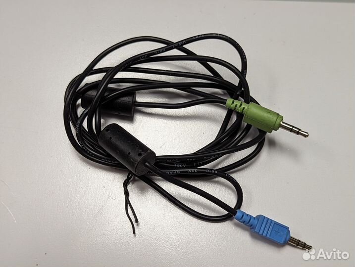 Кабель AUX (3.5мм jack) 2 м с фильтрами