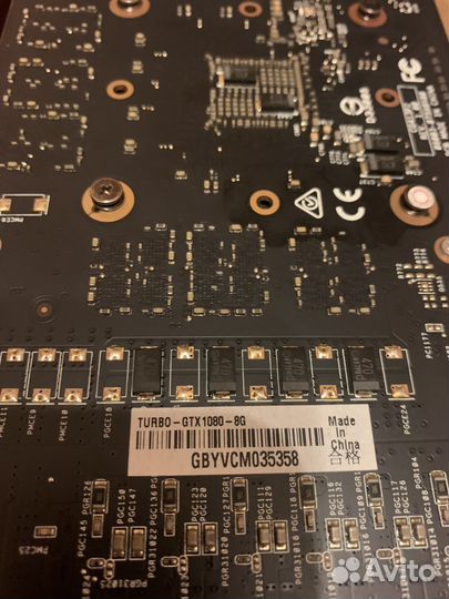 Видеокарта geforce GTX 1080 8 Gb