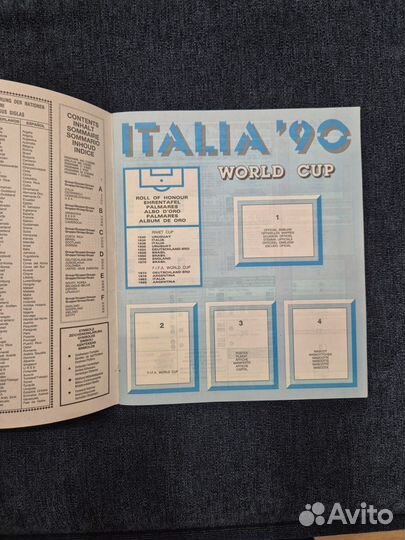 Пустой альбом Panini Italia 90
