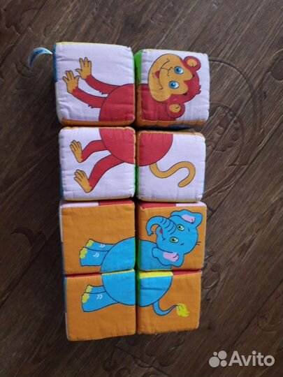 Кубики мякиши