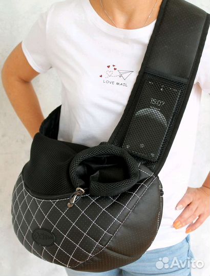 Сумка слинг для собак и кошек