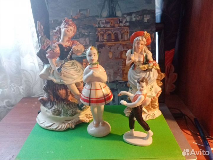 Фарфоровые статуэтки