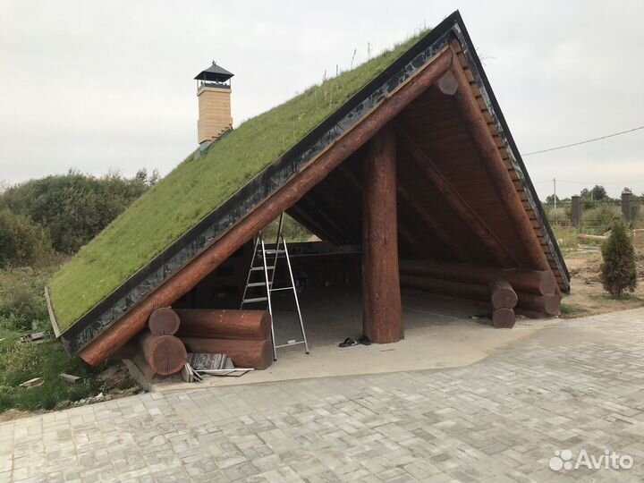 Сборка сруба, срубы домов и бань