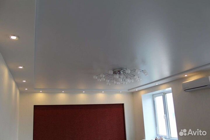 Натяжные потолки без газа и пыли