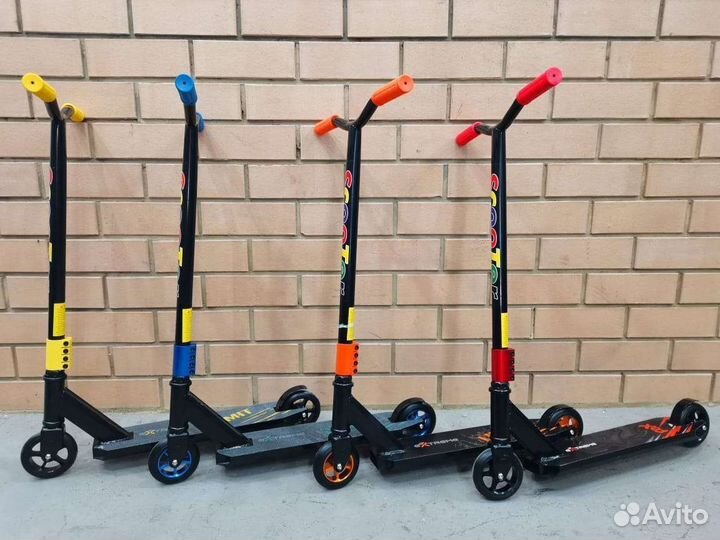 Самокаты детские, трюковые,на больших колесах