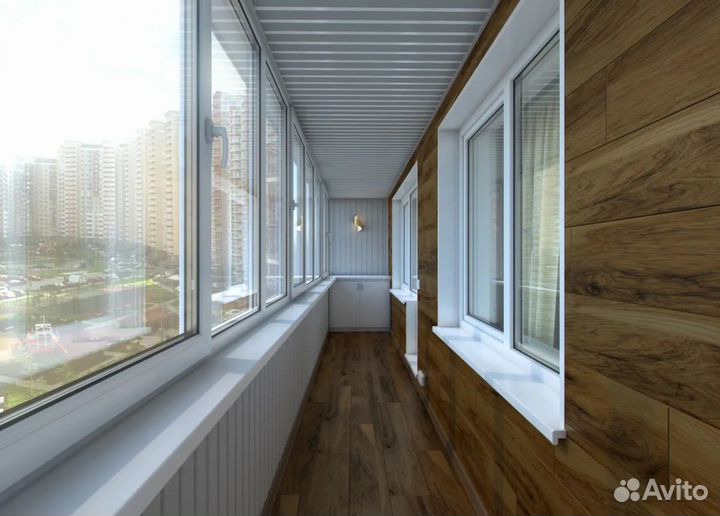 Остекление балконов и лоджий.утипление.Любой р-он