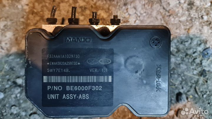 Kia rio 2 блок авс