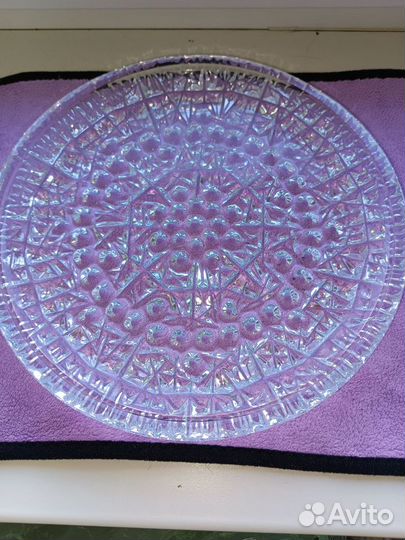 Блюдо сервировочное стекло