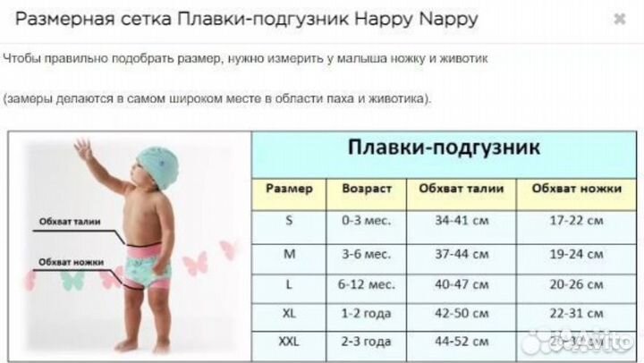 Трусики для плавания Splash about xxl 2-3 года