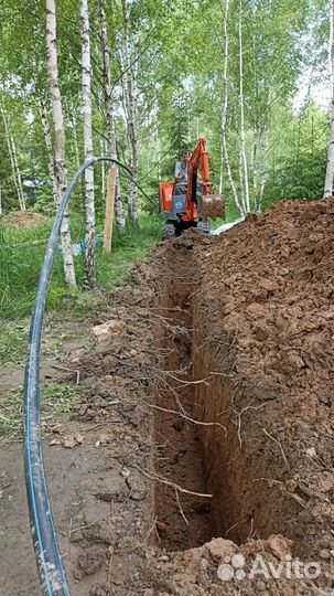 Услуги мини экскаватора