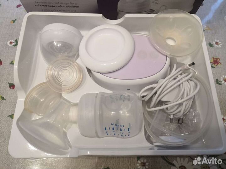 Молокоотсос avent электрический