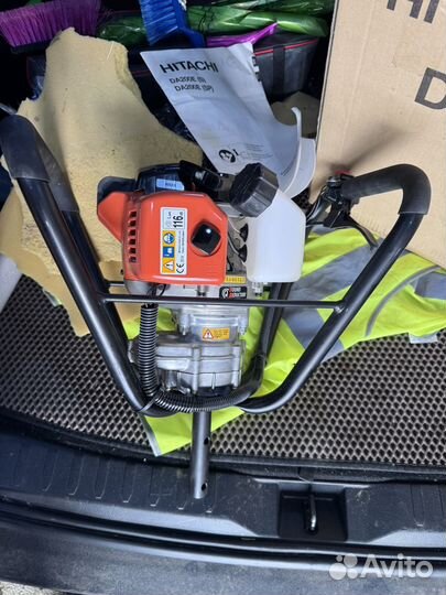 Мотобур hitachi da200 новый