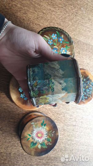 Шкатулка деревянная ручной работы