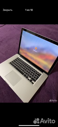 Mac book 15 pro mid 2010