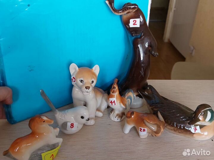 Фарфоровые статуэтки СССР лфз