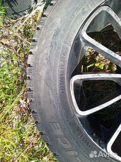 Литье диски r15 4x100 с резиной