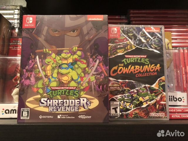 Черепашки ниндзя для nintendo switch купить в Омске | Электроника | Авито