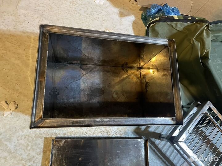 Коптильня из нержавейки 2 мм Б/У