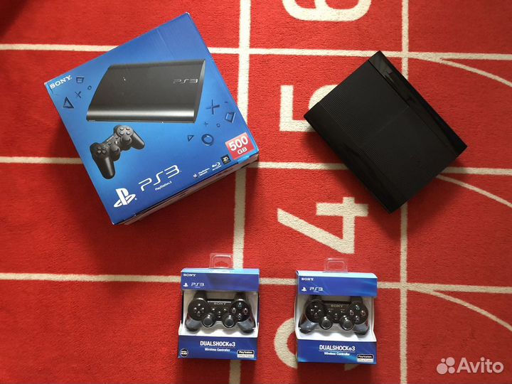 Sony Ps3 1000 Игр 2 Геймпада / Доставка / Гарантия