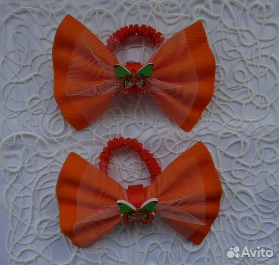 Детские бантики для волос, хлопок, разные