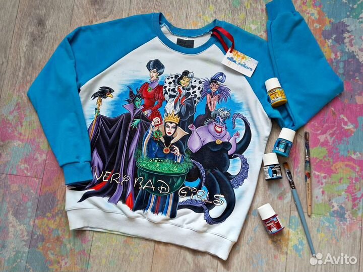 Ручная роспись одежды/ кожи