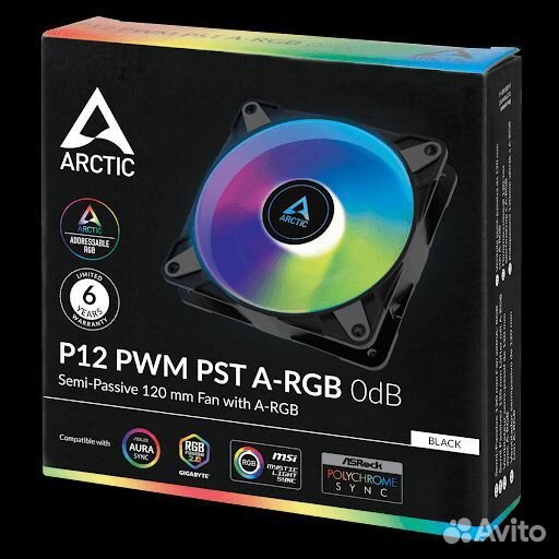 Вентилятор Arctic Cooling P12 PST A-RGB